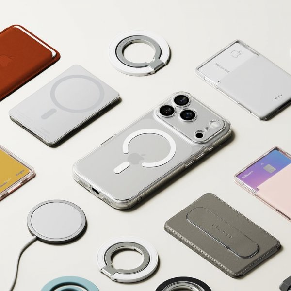 Ringke iPhone 17 Pro Suojakuori Fusion Magnetic Transparent