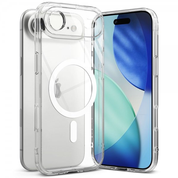Ringke iPhone Air -suojakuori Fusion Magnetic Transparent