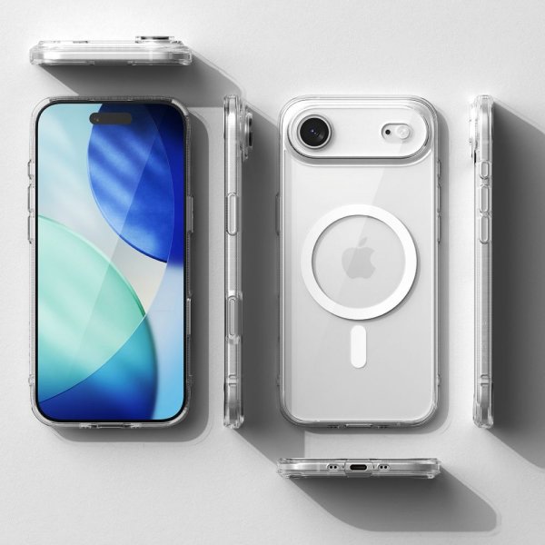 Ringke iPhone Air -suojakuori Fusion Magnetic Transparent