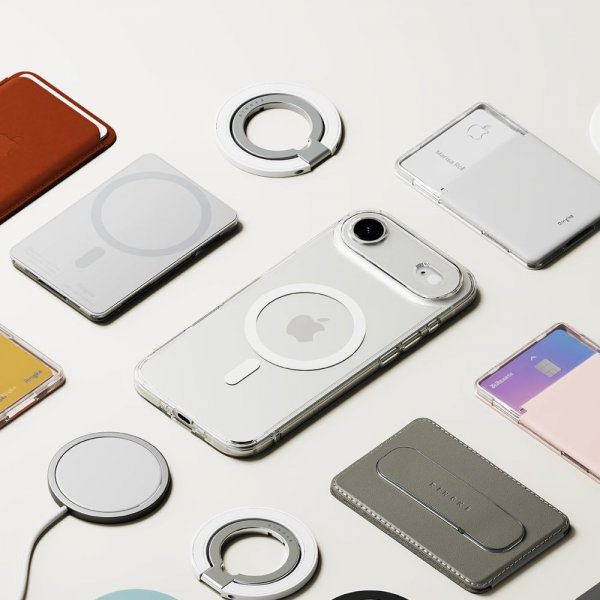 Ringke iPhone Air -suojakuori Fusion Magnetic Transparent