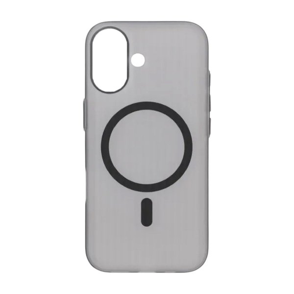 iPhone 17 Kuoret Korrugoitu MagSafe Vaaleanharmaa