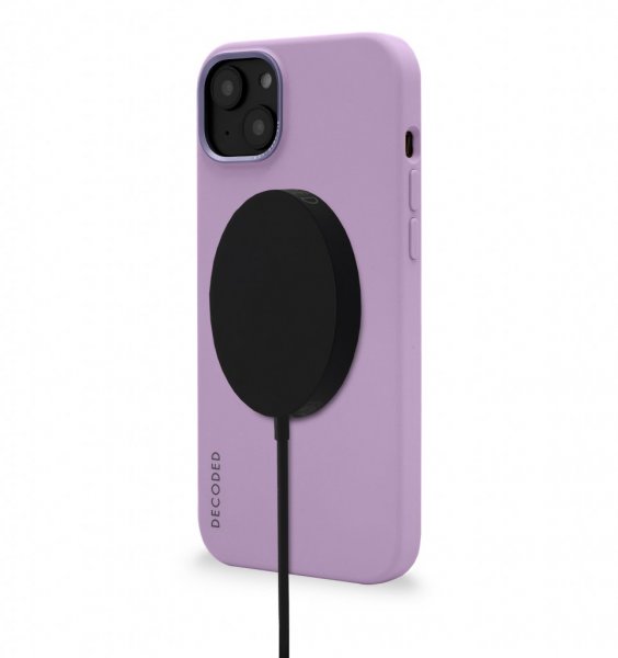 Decoded iPhone 14 Plus Silicone Backcover Lavender