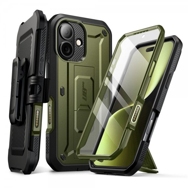 Supcase iPhone 17 Suojakuori UB Pro Vihreä