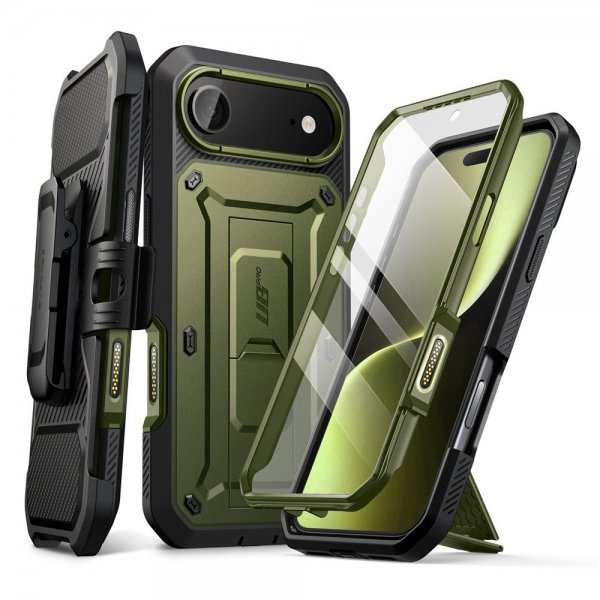 Supcase iPhone Air -kuori UB Pro vihreä