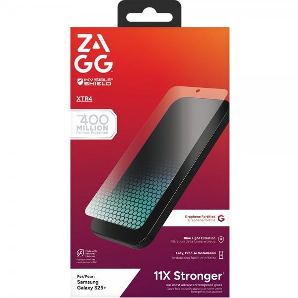 ZAGG InvisibleShield Samsung Galaxy S25 Plus -näytönsuoja Glass XTR4