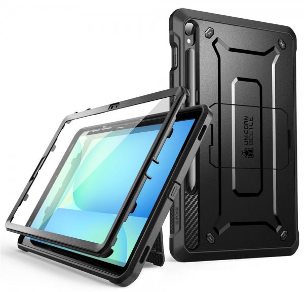 Supcase Samsung Galaxy Tab S10 FE Plus Kuori UB Pro Musta