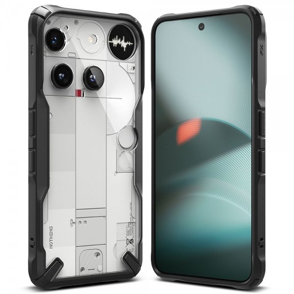 Ringke Nothing Phone 3 Kuori Fusion X Clear Black