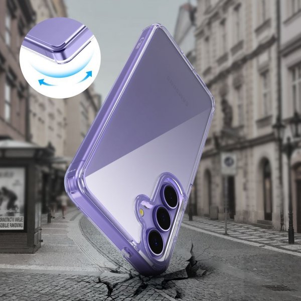 Tech-Protect Samsung Galaxy S25 FE Kuori FlexAir Hybrid Transparent