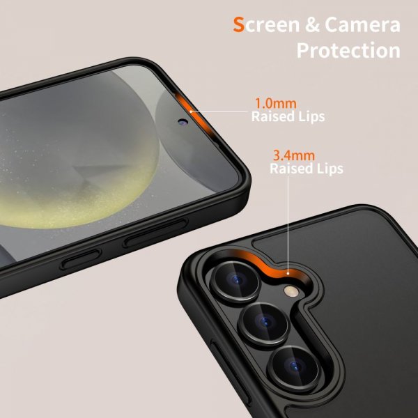 Tech-Protect Samsung Galaxy S25 FE -kuori MagMat Musta