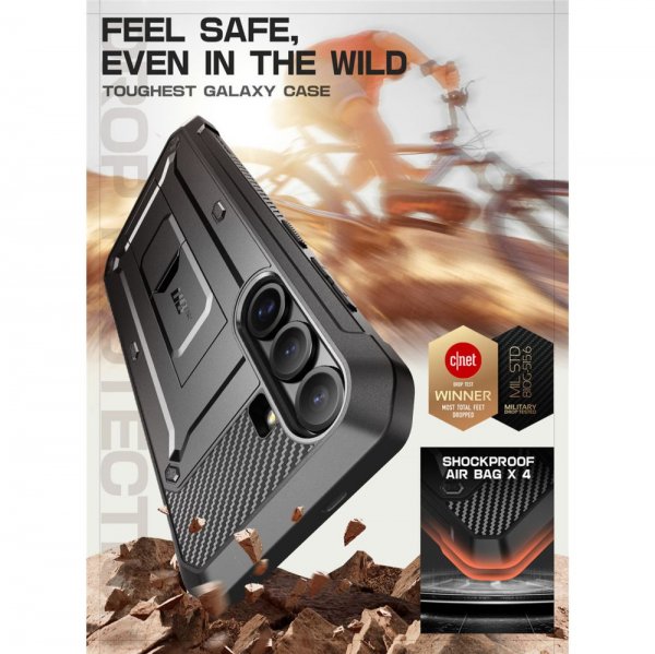 Supcase Samsung Galaxy S25 FE Kuori UB Pro Musta