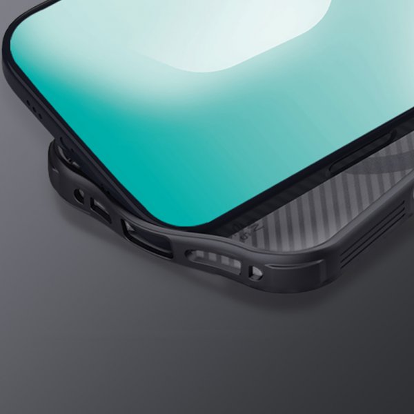 Nillkin iPhone 17 Pro Max Kuori CamShield Pro MagSafe Läpinäkyvä Musta