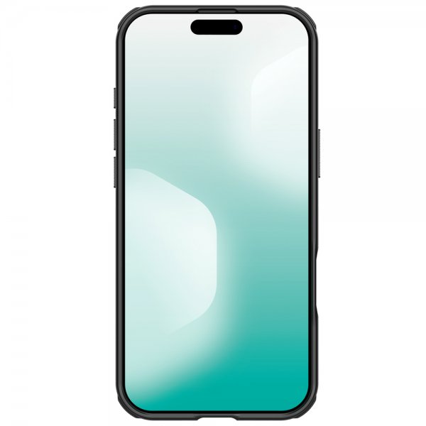 Nillkin iPhone Air -kuori Super Frosted Shield Pro MagSafe Läpinäkyvä Musta