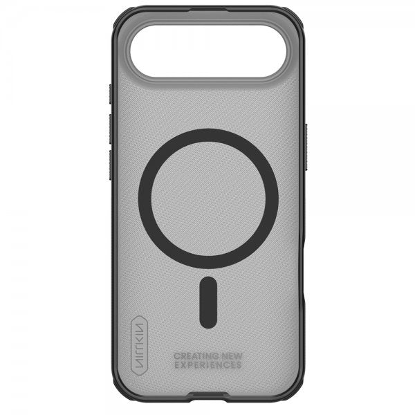 Nillkin iPhone Air -kuori Super Frosted Shield Pro MagSafe Läpinäkyvä Musta