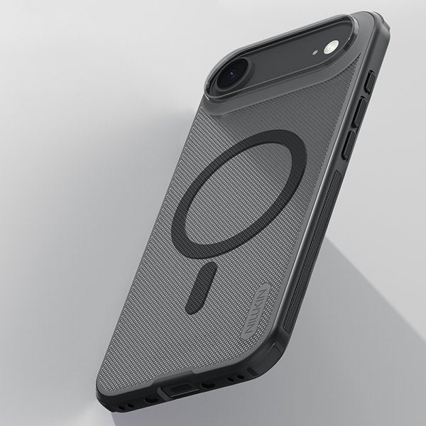 Nillkin iPhone Air -kuori Super Frosted Shield Pro MagSafe Läpinäkyvä Musta