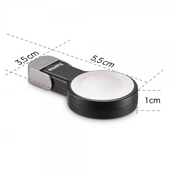 Hama Apple Watch -laturi USB-C-liitännällä, musta