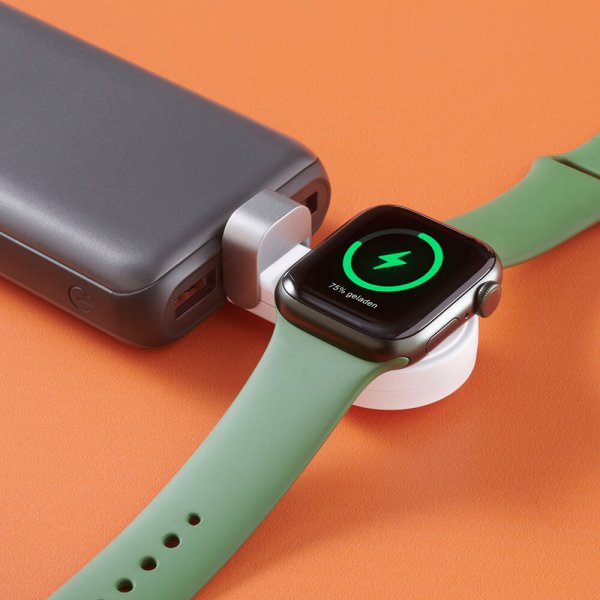 Hama Apple Watch -laturi USB-C-liittimellä, valkoinen
