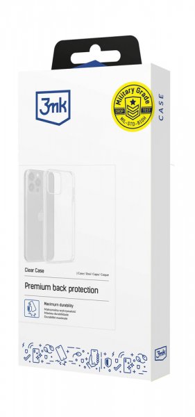 3mk Xiaomi Redmi Note 15 5G Kuori Clear Case Läpinäkyvä