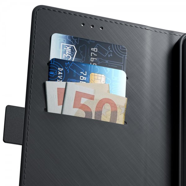 3mk Xiaomi 15T Suojakotelo Wallet Musta