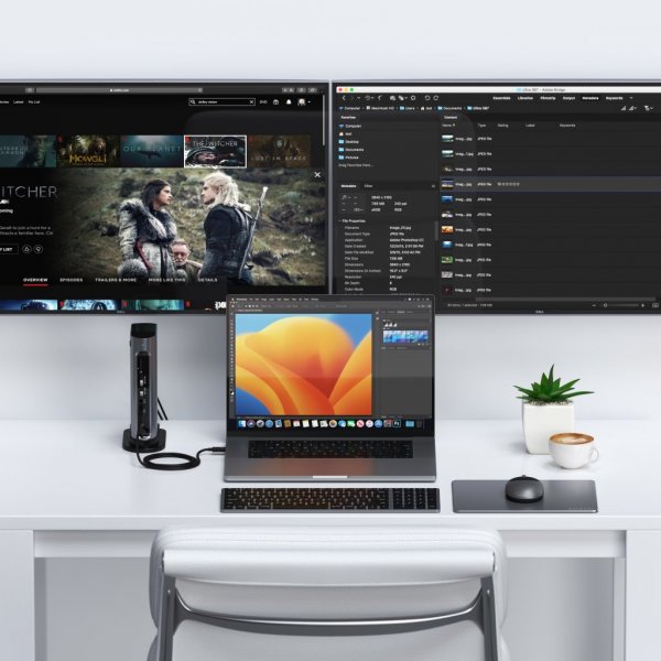 Satechi Thunderbolt 4 Multimedia Pro Dock -telakointiasema