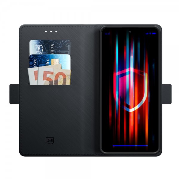 3mk Xiaomi 15T Pro Kotelo Lompakko Musta