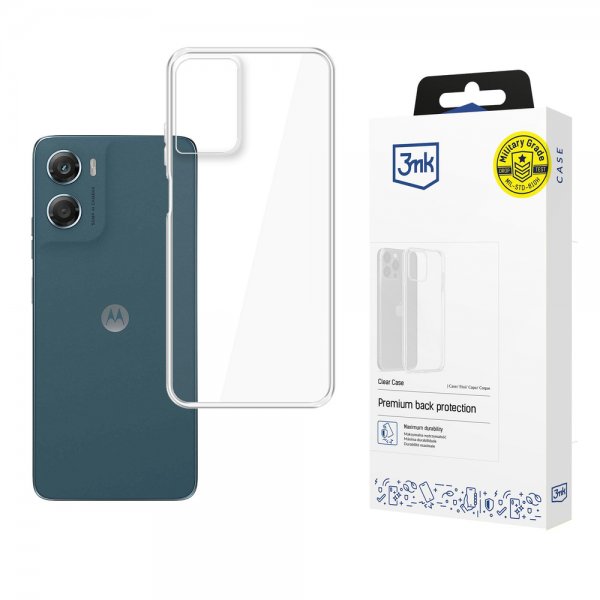 3mk Motorola Moto G06/Moto G06 Power -suojakuori Clear Case Transparent