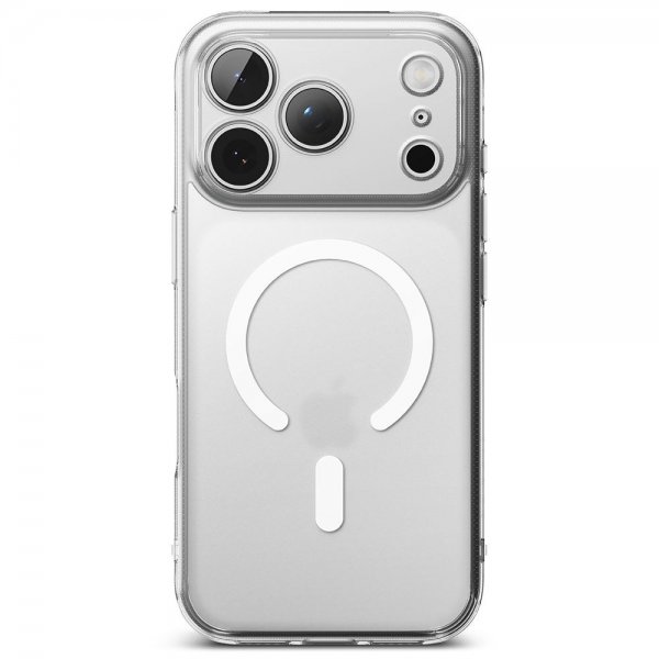 Ringke iPhone 17 Pro Suojakuori Fusion Magnetic Matta Läpinäkyvä