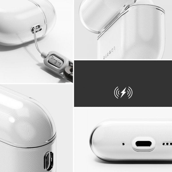 Ringke AirPods Pro 3 -kuori, Air, läpinäkyvä