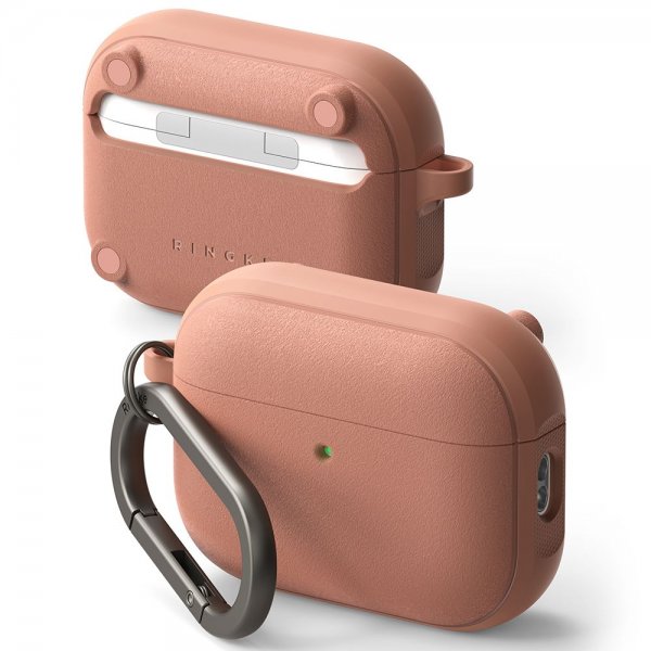 Ringke AirPods Pro 3 -kuoret, Onyx Magnetic Coral