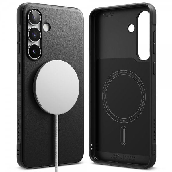 Ringke Samsung Galaxy S25 FE Suojakuori Onyx Magnetic Musta