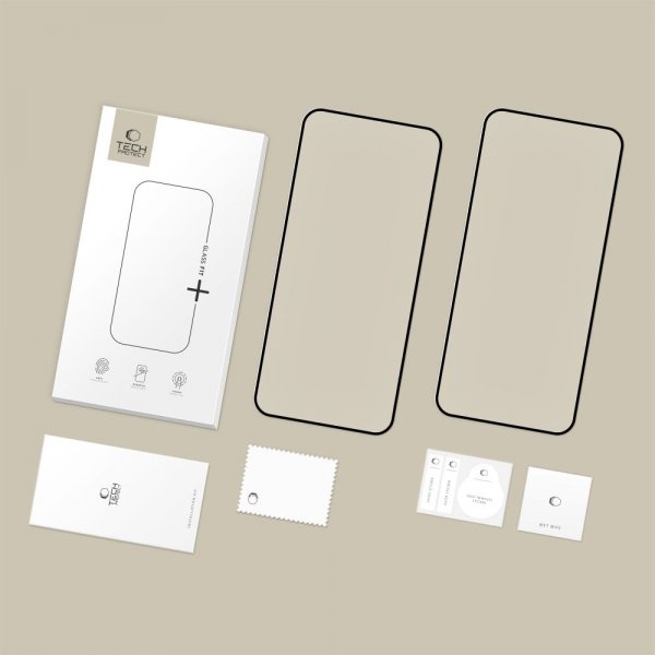 Tech-Protect Xiaomi 15T/15T Pro Näytönsuoja Glass Fit+ 2-pakkaus