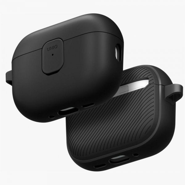 UNIQ AirPods Pro 3 -kuoret Clyde, musta