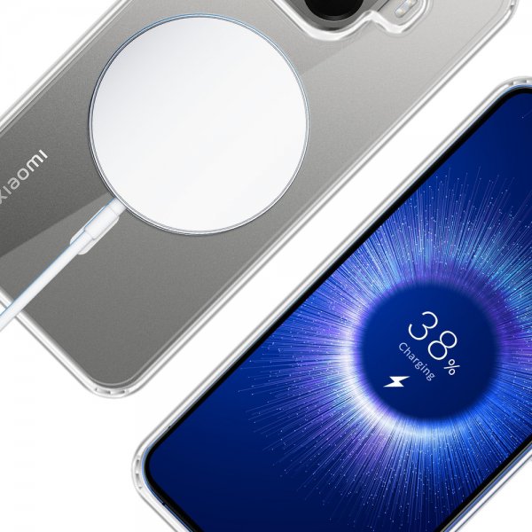 3mk Xiaomi 15T Pro Kuori Armor MagCase Läpinäkyvä