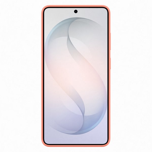 Samsung Original Galaxy S26 Ultra -silikonisuojakuori Magneettikotelo Korallinpunainen