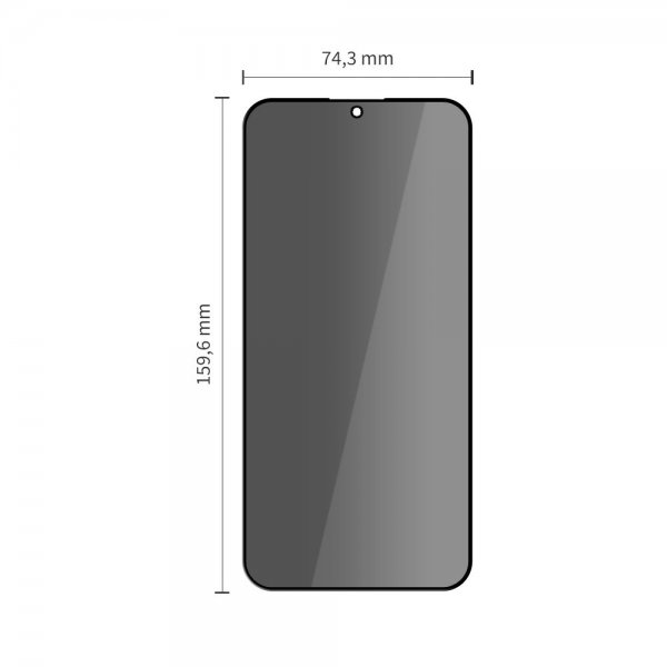 Tech-Protect Xiaomi 15T/15T Pro Näytönsuoja Lasi Spy+ 2-pakkaus