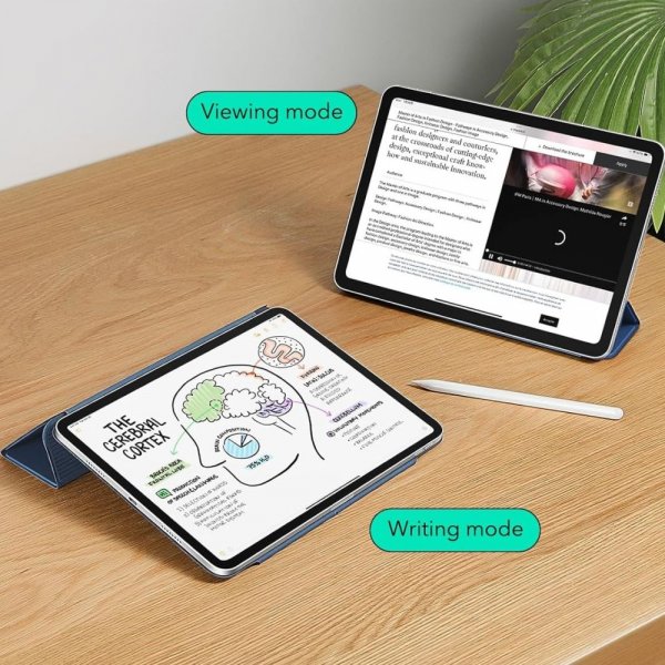 ESR iPad Pro 13 (M4/M5) Rebound Magnetic -suojakotelo, sininen