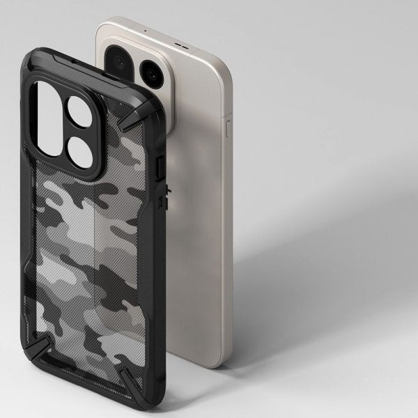 Ringke OnePlus 15 Kuori Fusion X Camo Black