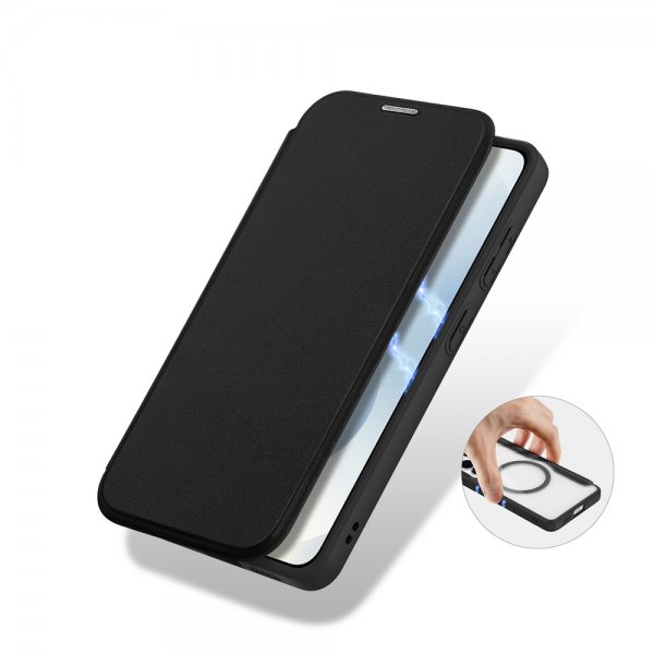 Dux Ducis Samsung Galaxy S26 -suojakotelo Skin X Pro Series MagSafe musta