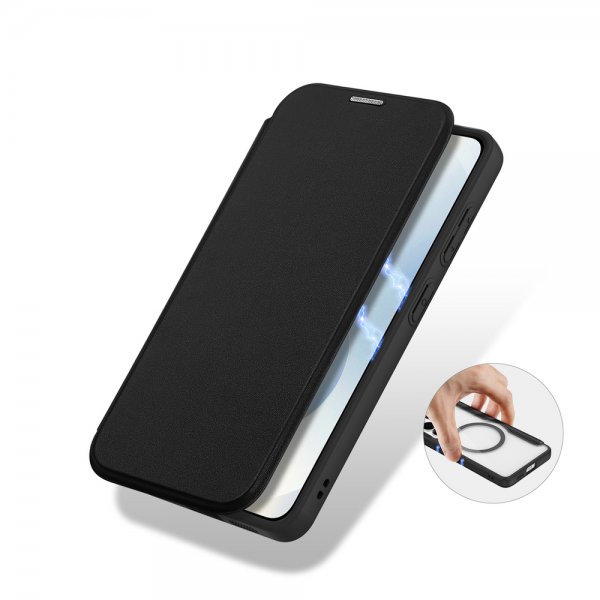 Dux Ducis Samsung Galaxy S26 Plus -kotelo, Skin X Pro Series MagSafe, musta