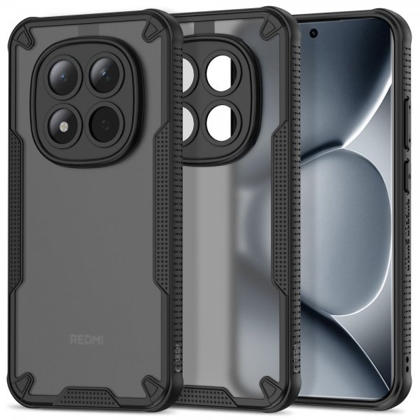 Tech-Protect Xiaomi Redmi Note 15 Pro Plus 5G Kuori Rugged Shield Musta