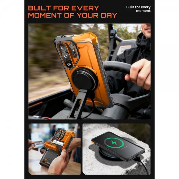 Supcase Samsung Galaxy S26 Ultra Kuori UB Grip MagSafe Oranssi