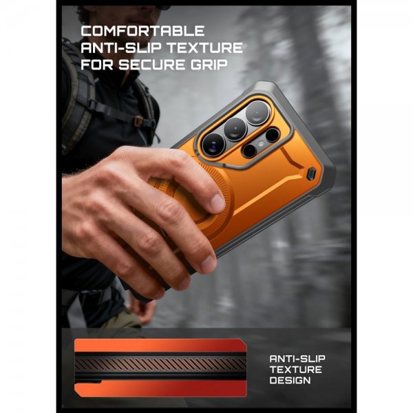 Supcase Samsung Galaxy S26 Ultra Kuori UB Pro MagSafe Oranssi