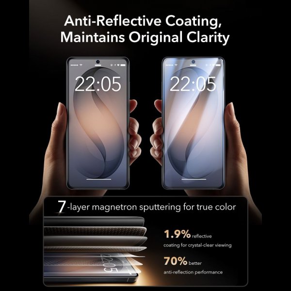 ESR Samsung Galaxy S26 Ultra -näytönsuoja UltraFit Armorite Pro