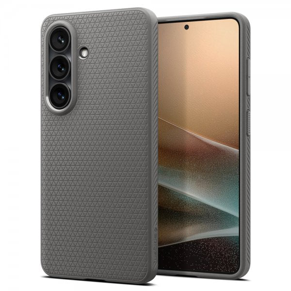Spigen Samsung Galaxy S26 Kuori Liquid Air Marble Gray