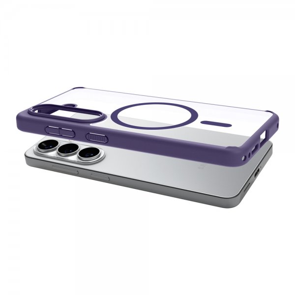 Spigen Samsung Galaxy S26 -suojakuori Ultra Hybrid MagFit Deep Purple