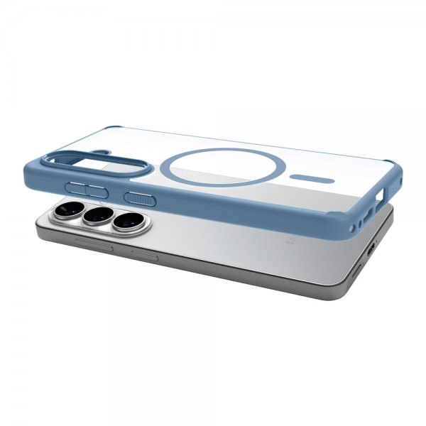 Spigen Samsung Galaxy S26 Kuori Ultra Hybrid MagFit Vaaleansininen