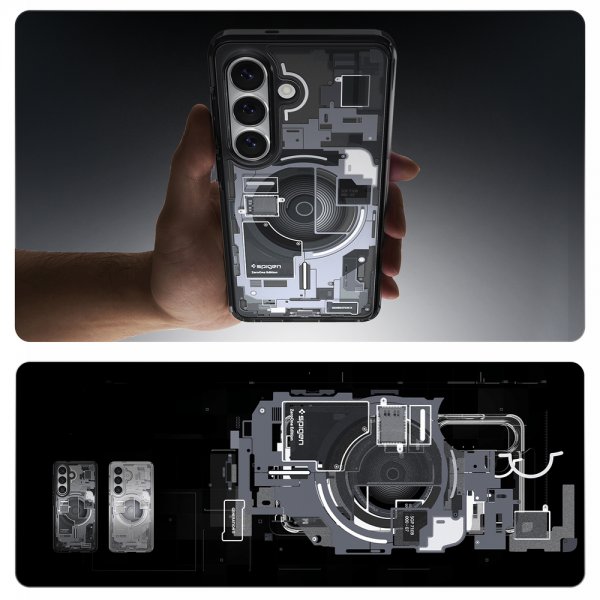 Spigen Samsung Galaxy S26 -suojakuori Ultra Hybrid MagFit Zero One Black