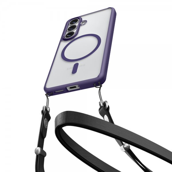 Spigen Samsung Galaxy S26 Plus -suojakuori Ultra Hybrid MagFit Deep Purple