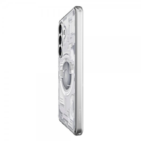 Spigen Samsung Galaxy S26 Plus -kuori, Ultra Hybrid MagFit Zero One, valkoinen