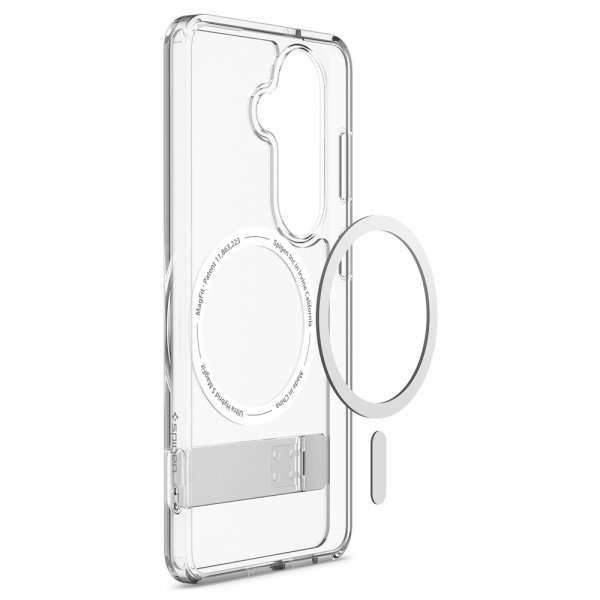 Spigen Samsung Galaxy S26 Plus -suojakuori Ultra Hybrid S MagFit Clear White