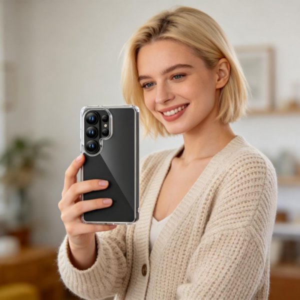 Tech-Protect Samsung Galaxy S26 Ultra Kuori FlexAir Hybrid Transparent